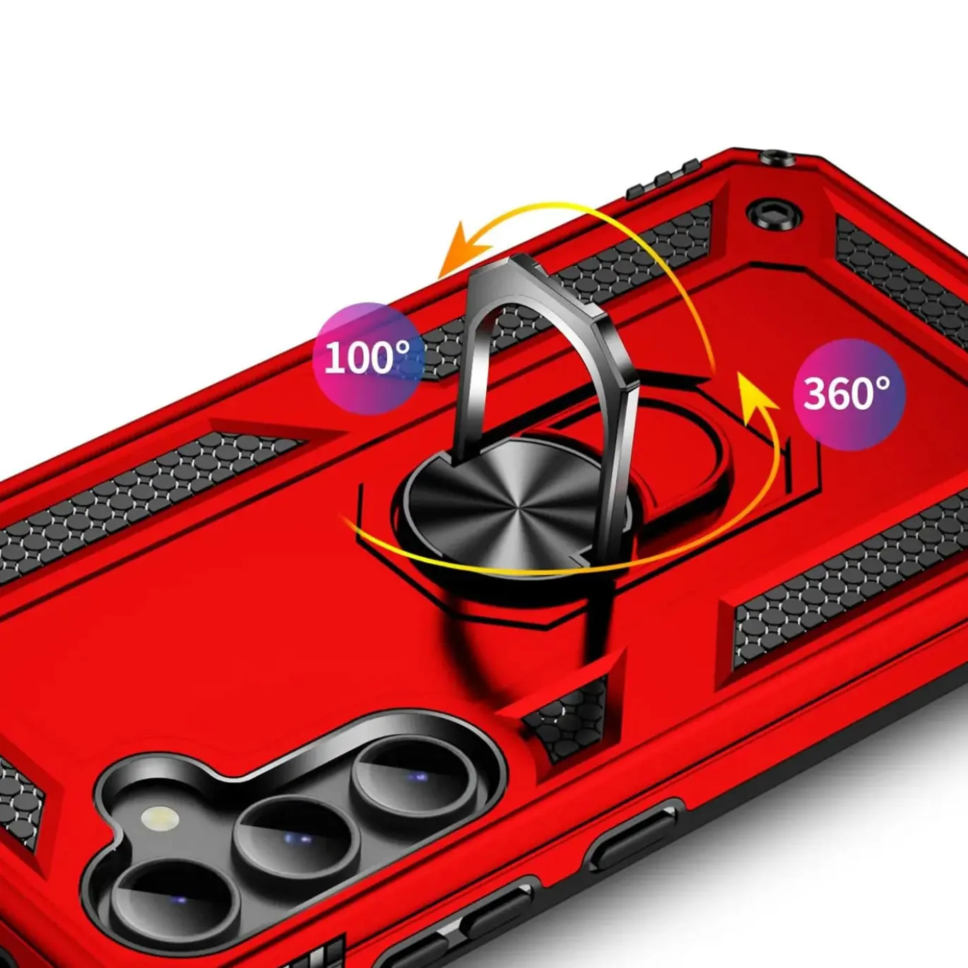 Samsung Galaxy S23 FE - Outdoor Hardcase mit Ringhalter