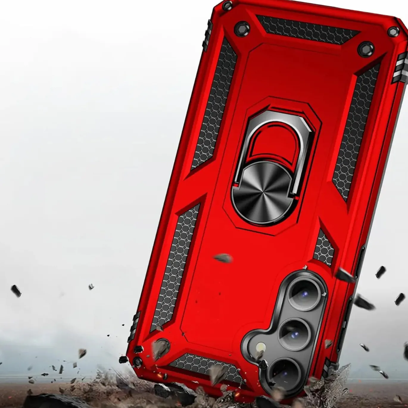 Samsung Galaxy S23 FE - Outdoor Hardcase mit Ringhalter