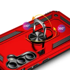 Samsung Galaxy S24 FE - Outdoor Hardcase mit Ringhalter