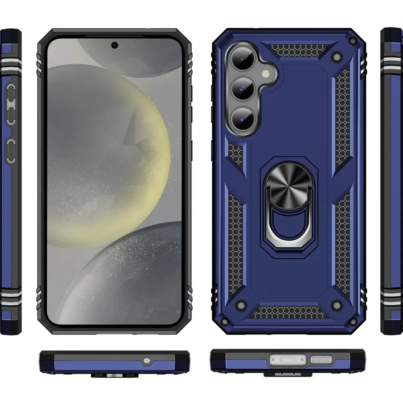Samsung Galaxy S24 FE - Outdoor Hardcase mit Ringhalter