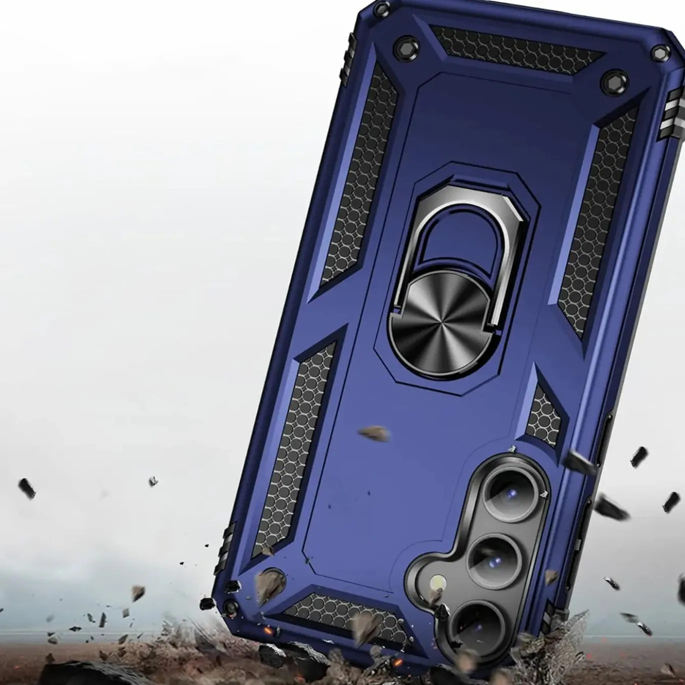 Samsung Galaxy S24 FE - Outdoor Hardcase mit Ringhalter