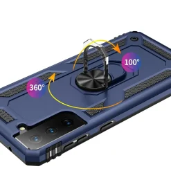 Samsung Galaxy S21 FE - Outdoor Hardcase mit Ringhalter