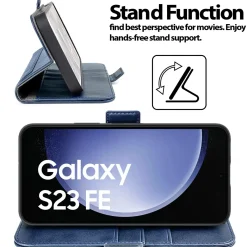 Samsung Galaxy S23 FE - Robuste Klapphülle mit RFID Block