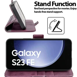 Samsung Galaxy S23 FE - Robuste Klapphülle mit RFID Block