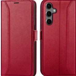 Samsung Galaxy S24 FE - Robuste Klapphülle mit RFID Block