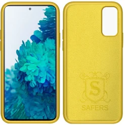 Samsung Galaxy S20 FE - Silikon Case mit Mikrofaser-Innenseite