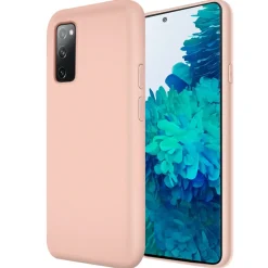Samsung Galaxy S20 FE - Silikon Case mit Mikrofaser-Innenseite