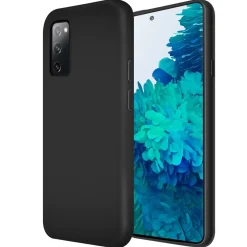 Samsung Galaxy S20 FE - Silikon Case mit Mikrofaser-Innenseite