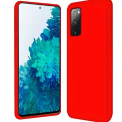 Samsung Galaxy S20 FE - Silikon Case mit Mikrofaser-Innenseite