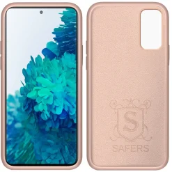 Samsung Galaxy S20 FE - Silikon Case mit Mikrofaser-Innenseite