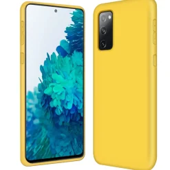 Samsung Galaxy S20 FE - Silikon Case mit Mikrofaser-Innenseite