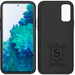 Samsung Galaxy S20 FE - Silikon Case mit Mikrofaser-Innenseite