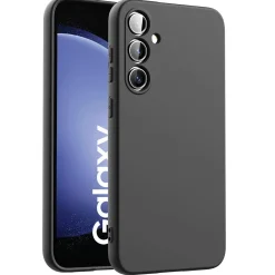 Samsung Galaxy S23 FE - Silikon Case mit Mikrofaser-Innenseite