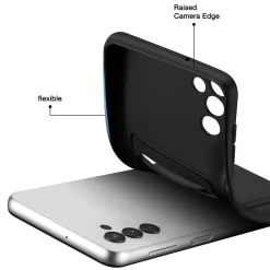 Samsung Galaxy S23 FE - Silikonhülle mit Kartenfach & Kameraschutz