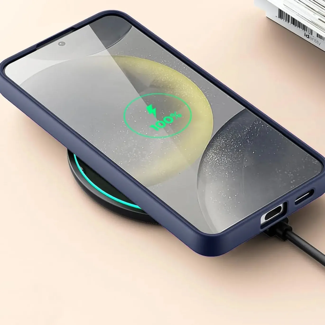 Samsung Galaxy S24 FE - Silikonhülle mit Kartenfach & Kameraschutz