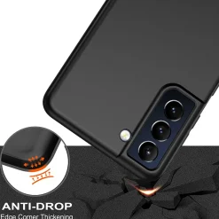 Samsung Galaxy S21 FE - Slim Silikon Backcover Schwarz