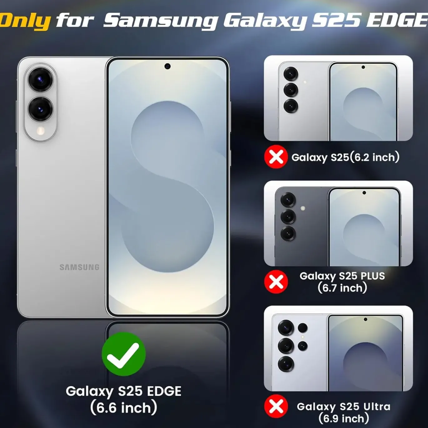 Samsung Galaxy S25 FE - Slim Clear Case Hülle