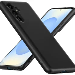 Samsung Galaxy S25 FE - Slim Silikon Backcover Schwarz