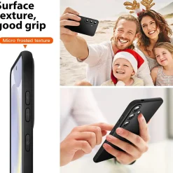 Samsung Galaxy S25 FE - Slim Silikon Backcover Schwarz