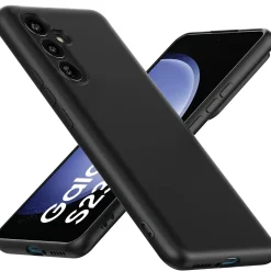 Samsung Galaxy S23 FE - Slim Silikon Backcover Schwarz