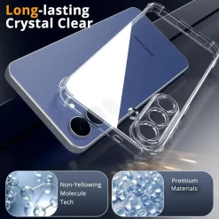 Samsung Galaxy S25 FE - Stoßfestes Clear Case