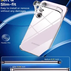 Samsung Galaxy S23 FE - Stoßfestes Clear Case