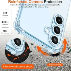 Samsung Galaxy S24 FE - Stoßfestes Clear Case