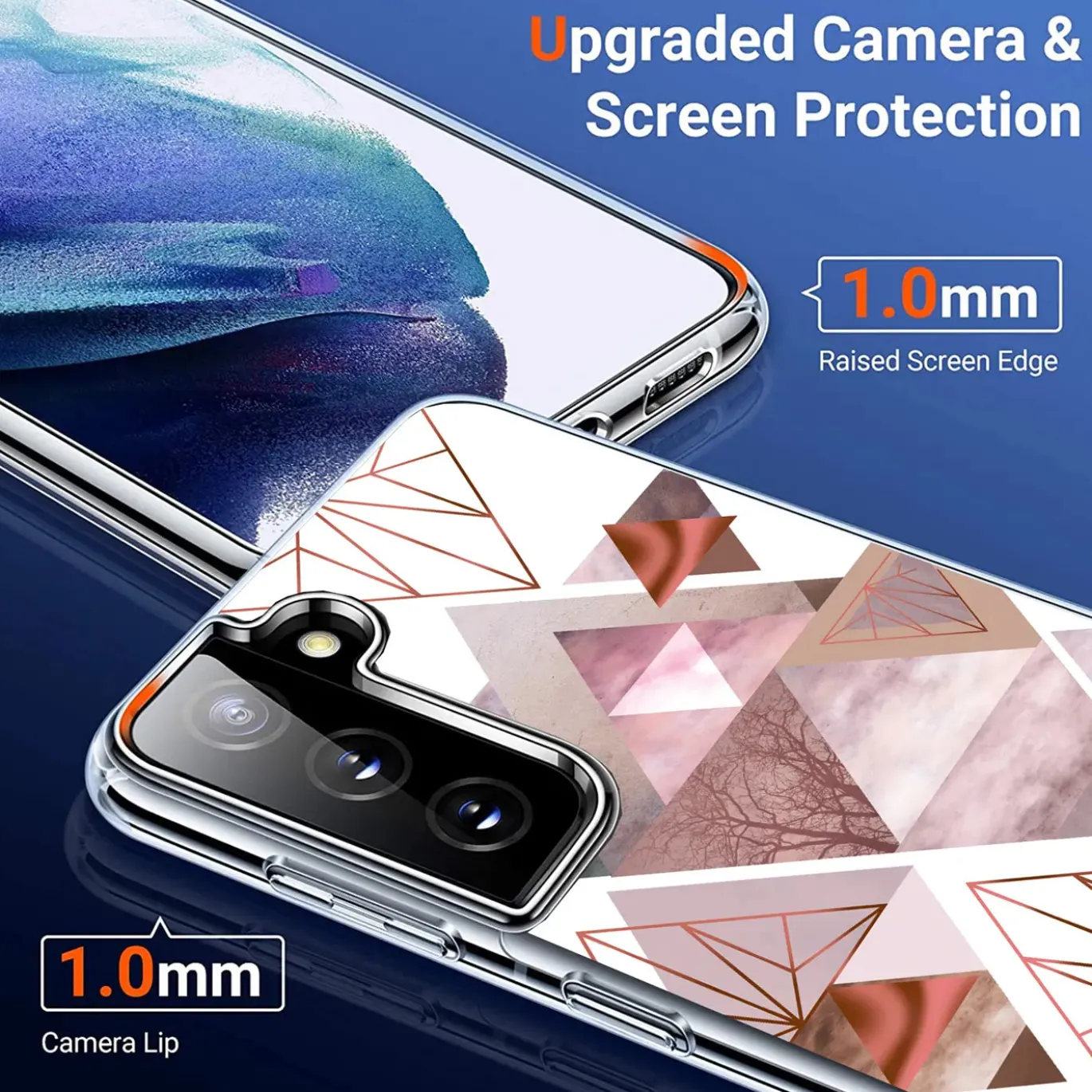 Samsung Galaxy S21 FE - TPU Case mit Motivdruck