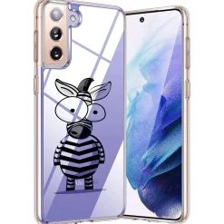 Samsung Galaxy S21 FE - TPU Case mit Motivdruck