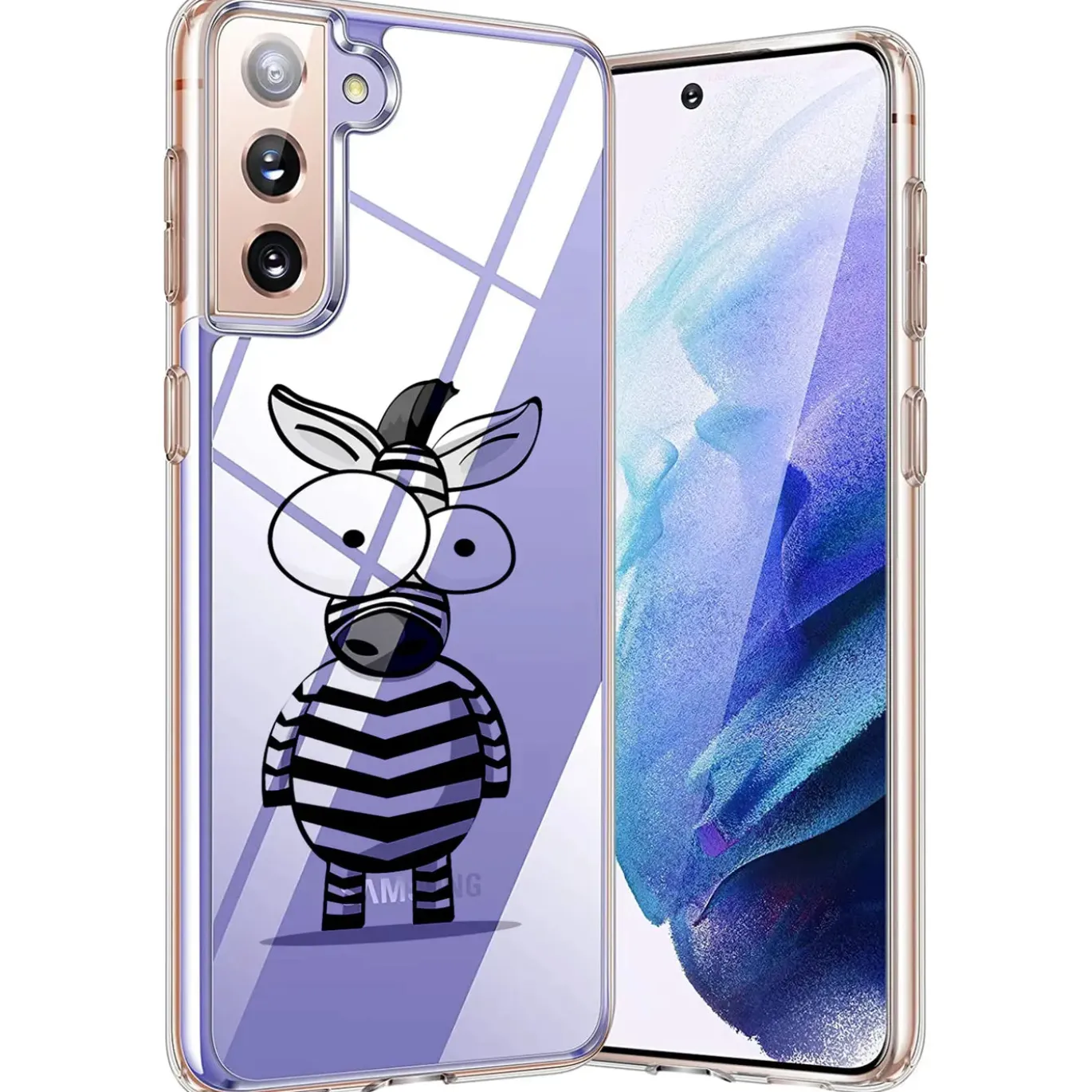 Samsung Galaxy S21 FE - TPU Case mit Motivdruck