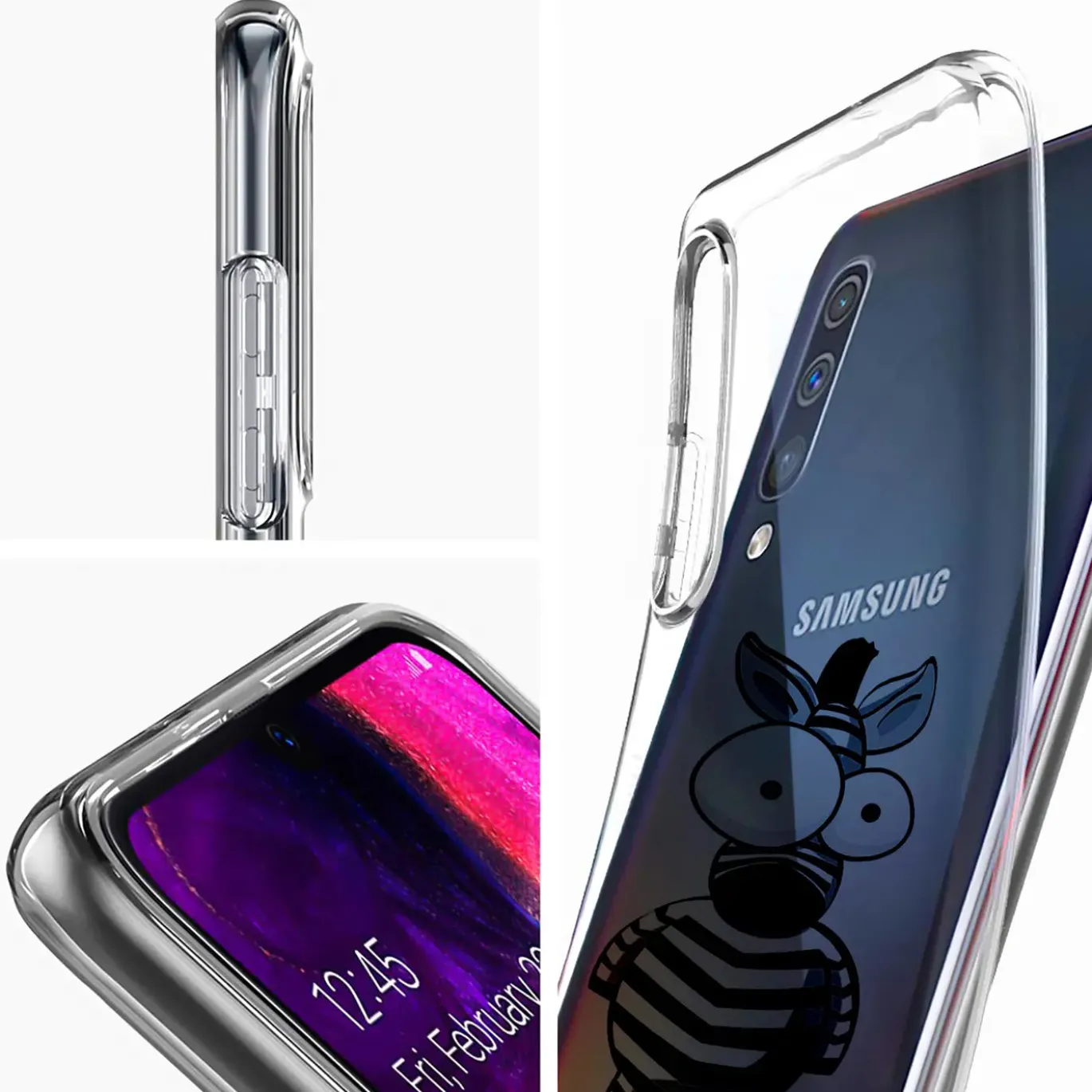 Samsung Galaxy S21 FE - TPU Case mit Motivdruck
