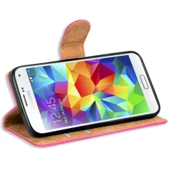 Samsung Galaxy S5 Mini - Klapphülle mit Kartenfächern