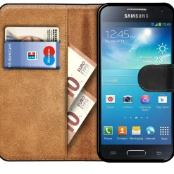 Samsung Galaxy S4 Mini - Klapphülle mit Kartenfächern