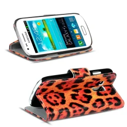Samsung Galaxy S3 Mini - Motiv Klapphülle mit Kartenfächern & Standfunktion