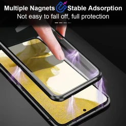 Samsung Galaxy S22 Plus - 360° Glas Hülle mit Rundumschutz