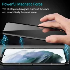 Samsung Galaxy S23 Plus - 360° Glas Hülle mit Rundumschutz