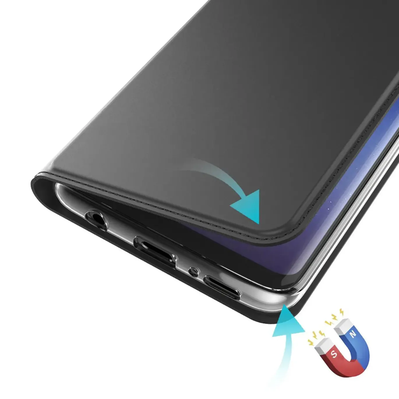 Samsung Galaxy S20 Plus - Booklet Case mit Magnetverschluss