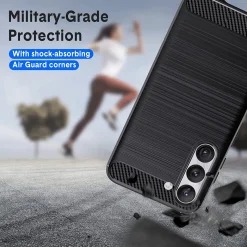 Samsung Galaxy S23 Plus - Carbon Case Hülle, stoßfest