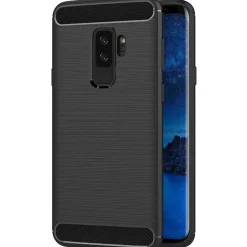 Samsung Galaxy S9 Plus - Carbon Case Hülle, stoßfest