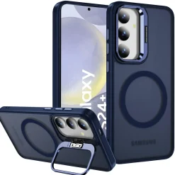 Samsung Galaxy S24 Plus - Farbige MagSafe Hülle mit Ring