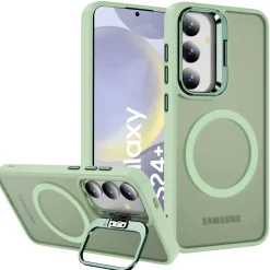 Samsung Galaxy S24 Plus - Farbige MagSafe Hülle mit Ring