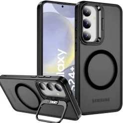 Samsung Galaxy S24 Plus - Farbige MagSafe Hülle mit Ring