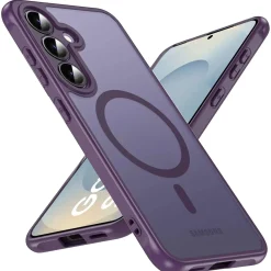 Samsung Galaxy S25 Plus - Farbige MagSafe Hülle mit Kameraschutz
