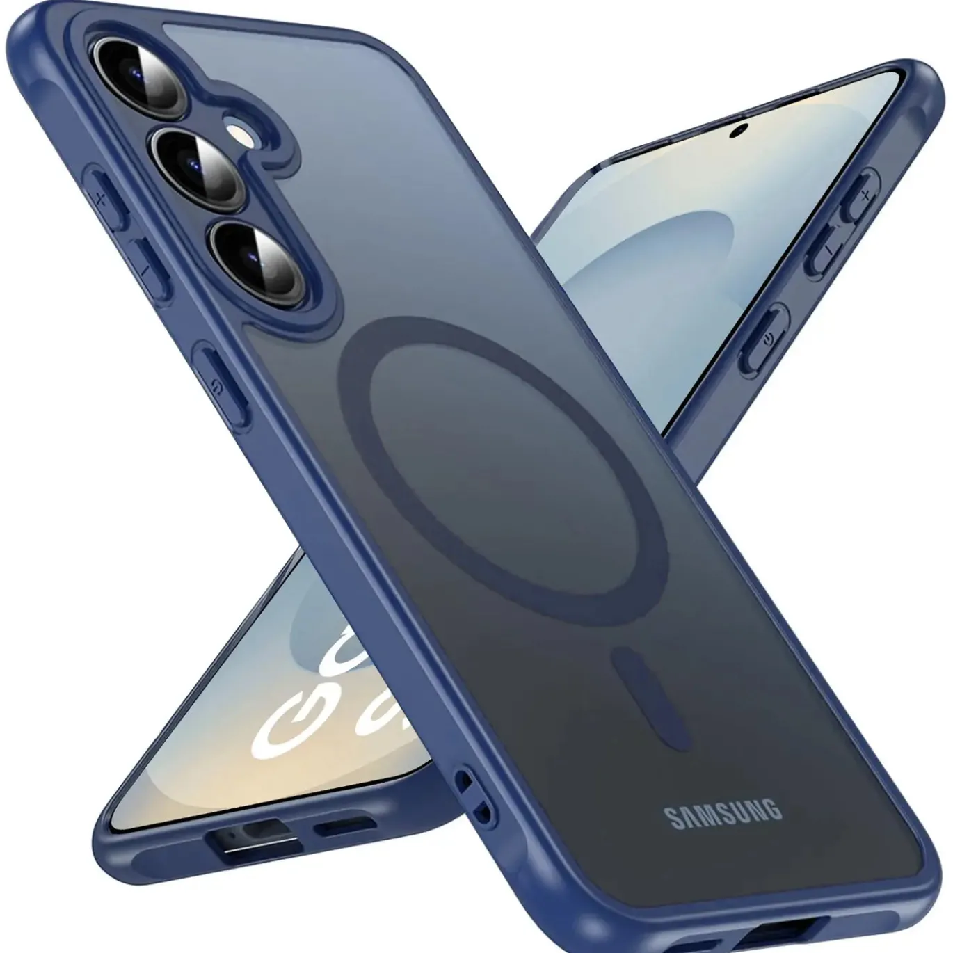 Samsung Galaxy S25 Plus - Farbige MagSafe Hülle mit Kameraschutz