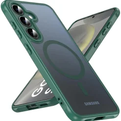 Samsung Galaxy S24 Plus - Farbige MagSafe Hülle mit Kameraschutz