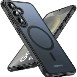Samsung Galaxy S24 Plus - Farbige MagSafe Hülle mit Kameraschutz