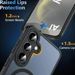 Samsung Galaxy S24 Plus - Farbige MagSafe Hülle mit Kameraschutz