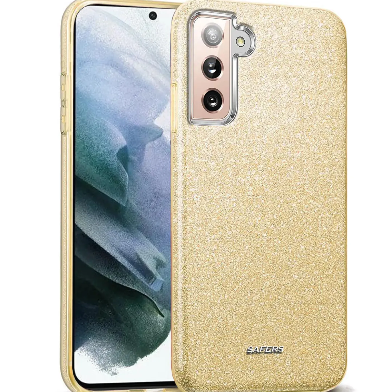 Samsung Galaxy S21 Plus - Glitzer TPU Hülle