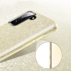 Samsung Galaxy S21 Plus - Glitzer TPU Hülle