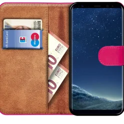 Samsung Galaxy S8 Plus - Klapphülle mit Kartenfächern